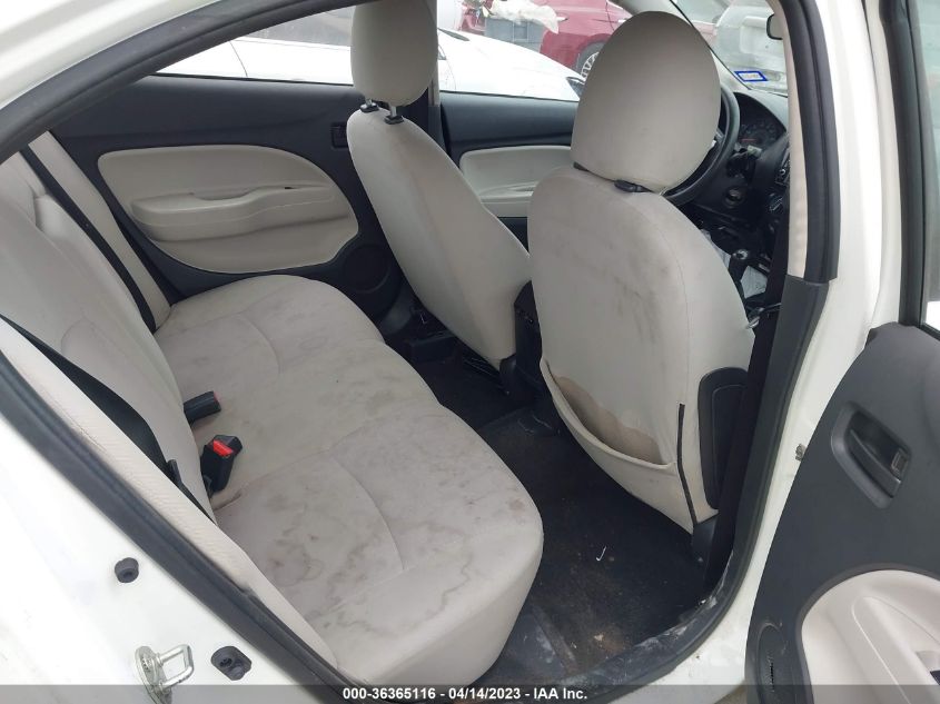 2018 MITSUBISHI MIRAGE G4 ES - ML32F3FJ6JHF10998
