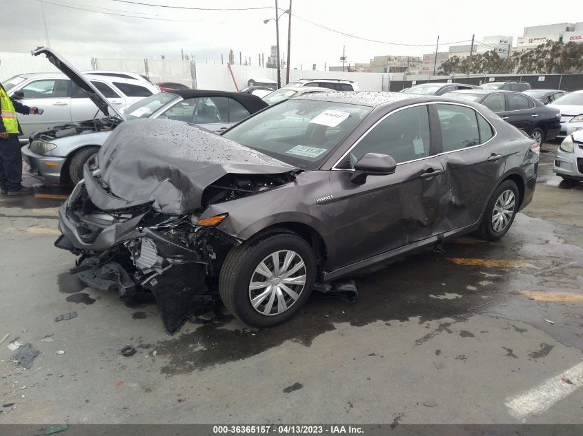 2020 TOYOTA CAMRY HYBRID LE - 4T1C31AKXLU012837