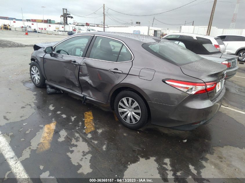 2020 TOYOTA CAMRY HYBRID LE - 4T1C31AKXLU012837