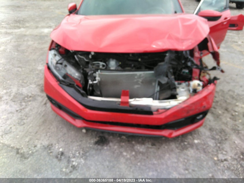 VIN 2HGFC2F89KH588314 2019 HONDA CIVIC SEDAN SPORT