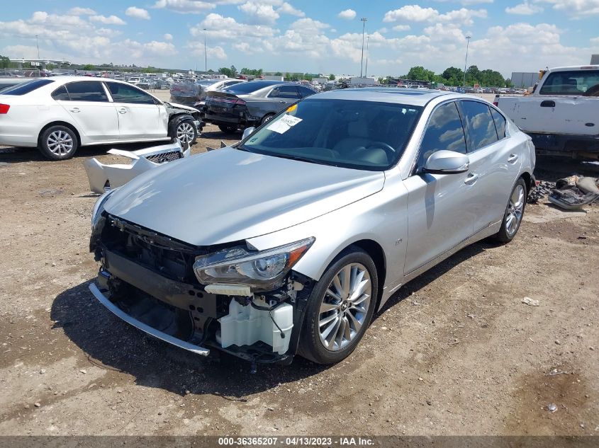 2019 INFINITI Q50 3.0T LUXE - JN1EV7APXKM543348