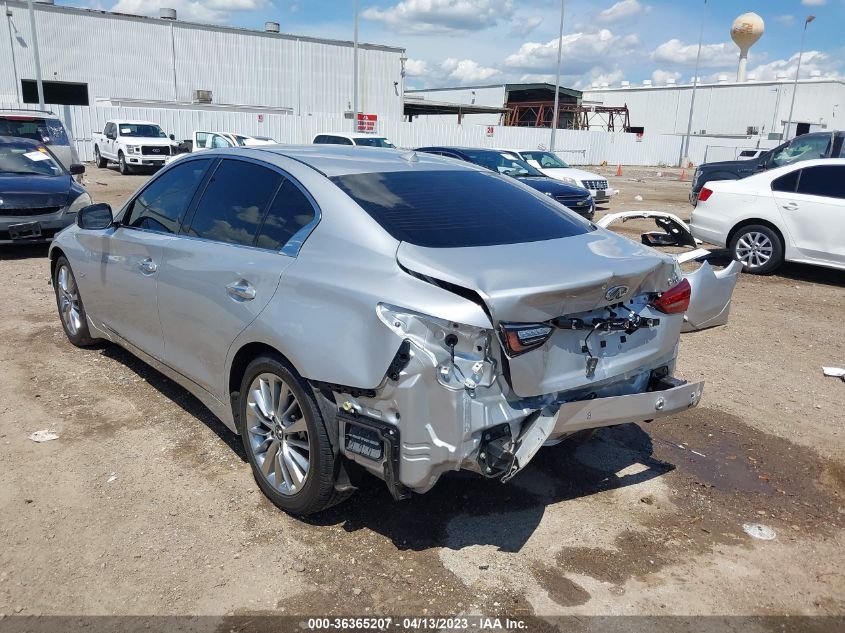2019 INFINITI Q50 3.0T LUXE - JN1EV7APXKM543348
