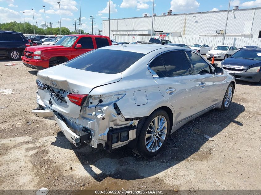 2019 INFINITI Q50 3.0T LUXE - JN1EV7APXKM543348