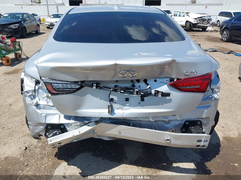 2019 INFINITI Q50 3.0T LUXE - JN1EV7APXKM543348