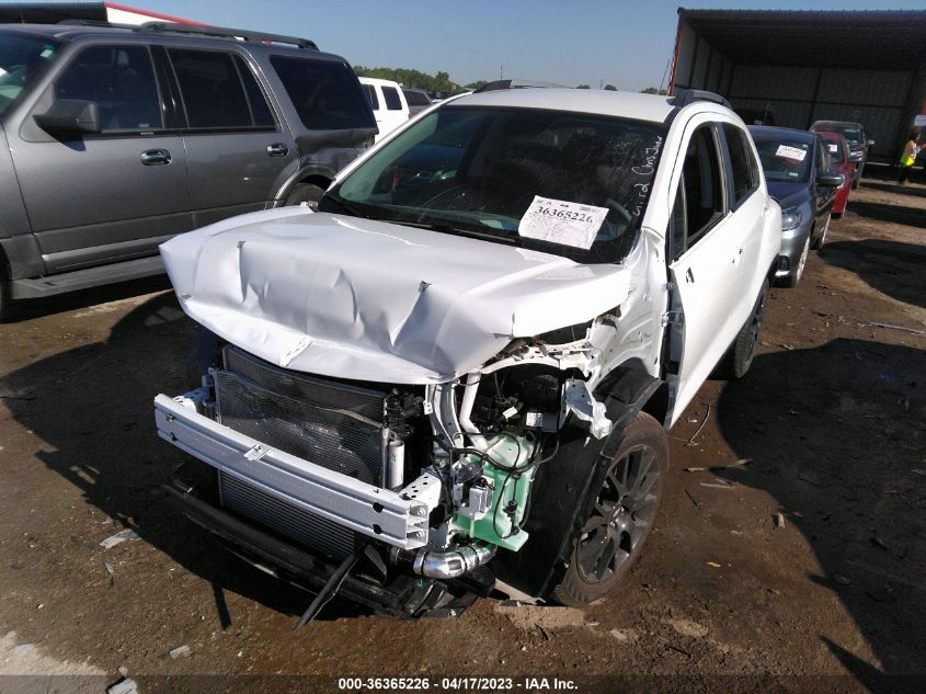 2022 CHEVROLET TRAX LT - KL7CJLSM3NB562172
