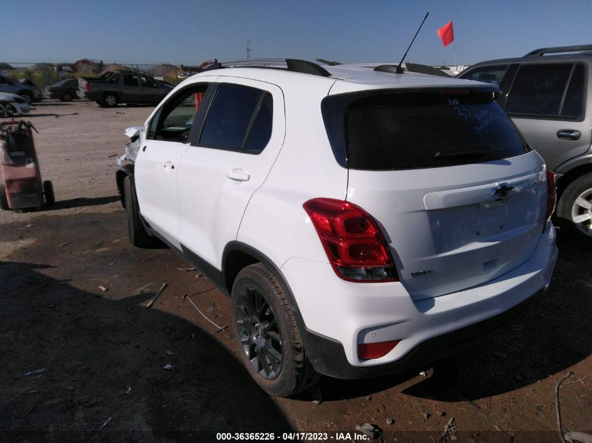 2022 CHEVROLET TRAX LT - KL7CJLSM3NB562172