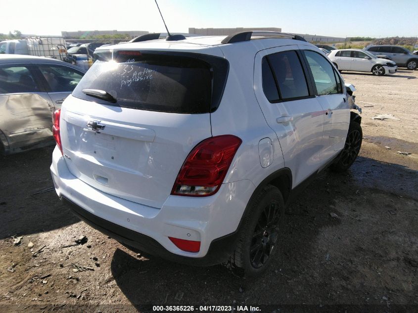 2022 CHEVROLET TRAX LT - KL7CJLSM3NB562172