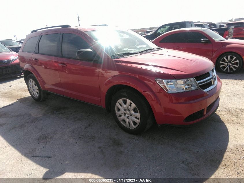 2016 DODGE JOURNEY SE - 3C4PDCABXGT166706