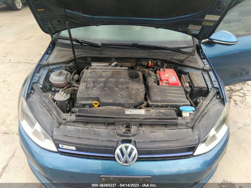 2015 VOLKSWAGEN GOLF TDI S - 3VW2A7AU4FM034218