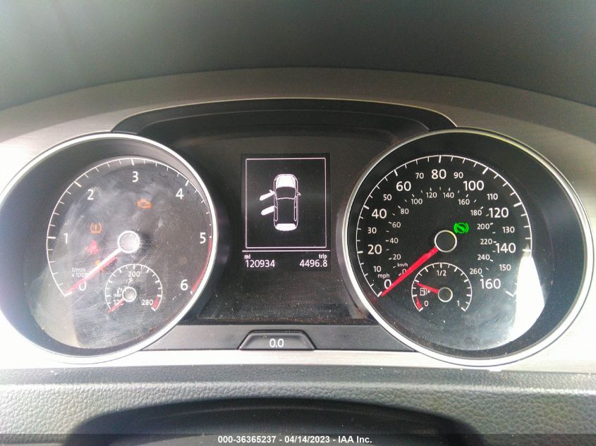 2015 VOLKSWAGEN GOLF TDI S - 3VW2A7AU4FM034218