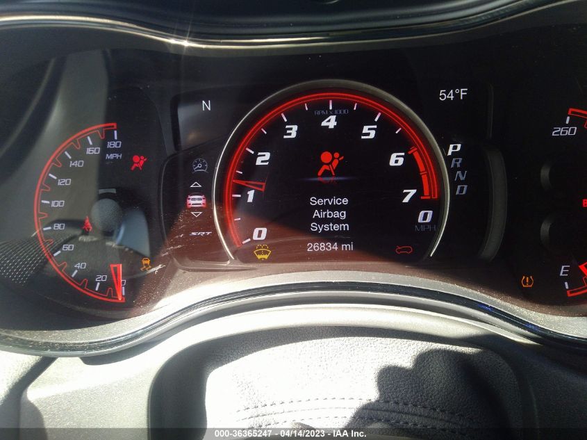 2020 DODGE DURANGO SRT - 1C4SDJGJ2LC405250