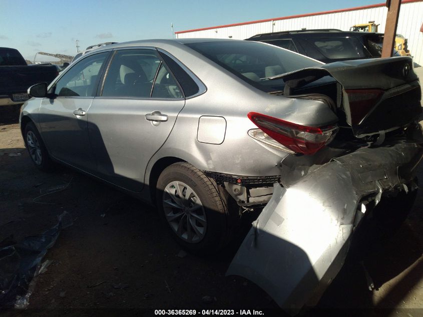 2017 TOYOTA CAMRY XLE/SE/LE/XSE - 4T1BF1FK9HU798097