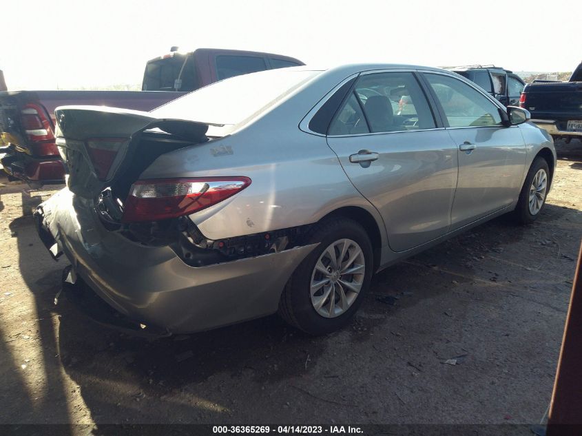 2017 TOYOTA CAMRY XLE/SE/LE/XSE - 4T1BF1FK9HU798097