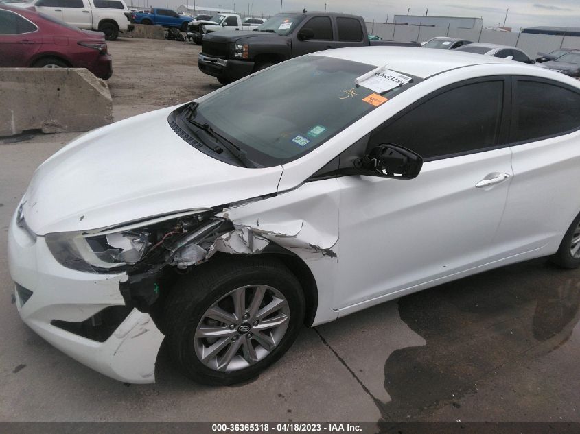 2014 HYUNDAI ELANTRA SE - 5NPDH4AE2EH499535