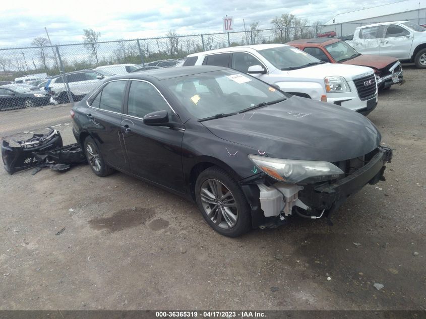 2016 TOYOTA CAMRY XLE/SE/LE/XSE - 4T1BF1FK4GU159012