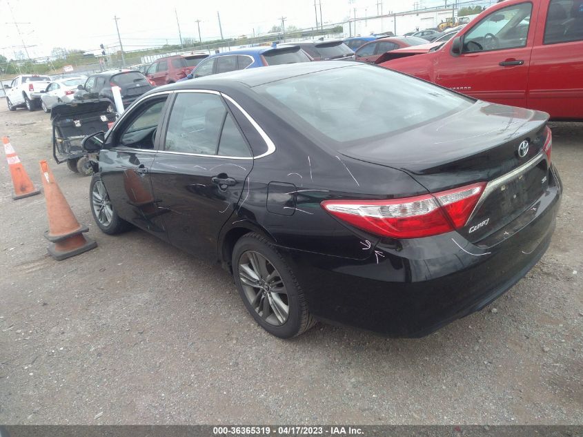 2016 TOYOTA CAMRY XLE/SE/LE/XSE - 4T1BF1FK4GU159012