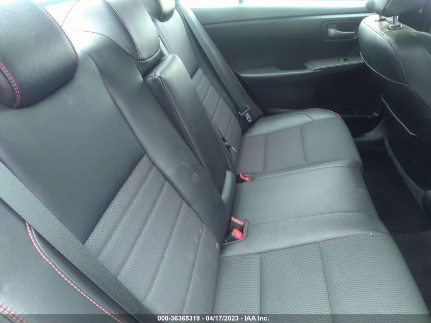 2016 TOYOTA CAMRY XLE/SE/LE/XSE - 4T1BF1FK4GU159012