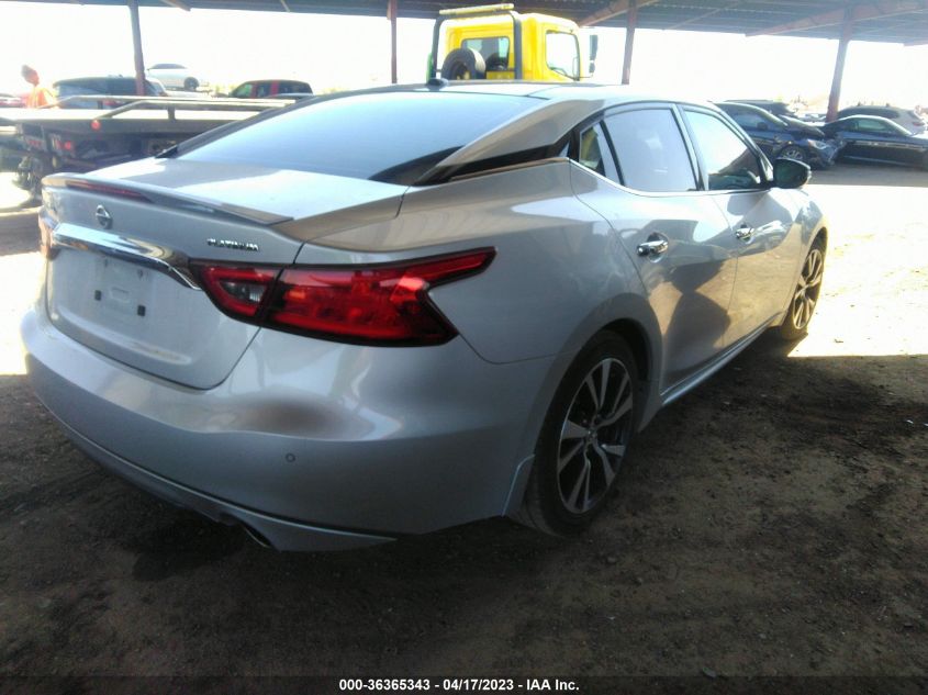 2016 NISSAN MAXIMA 3.5 PLATINUM - 1N4AA6AP4GC393743