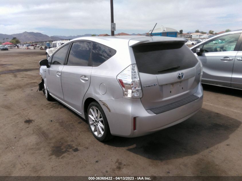 2014 TOYOTA PRIUS V TWO/THREE/FIVE - JTDZN3EU0E3324593