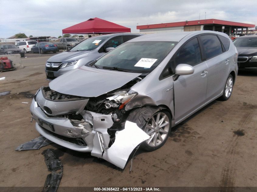 2014 TOYOTA PRIUS V TWO/THREE/FIVE - JTDZN3EU0E3324593