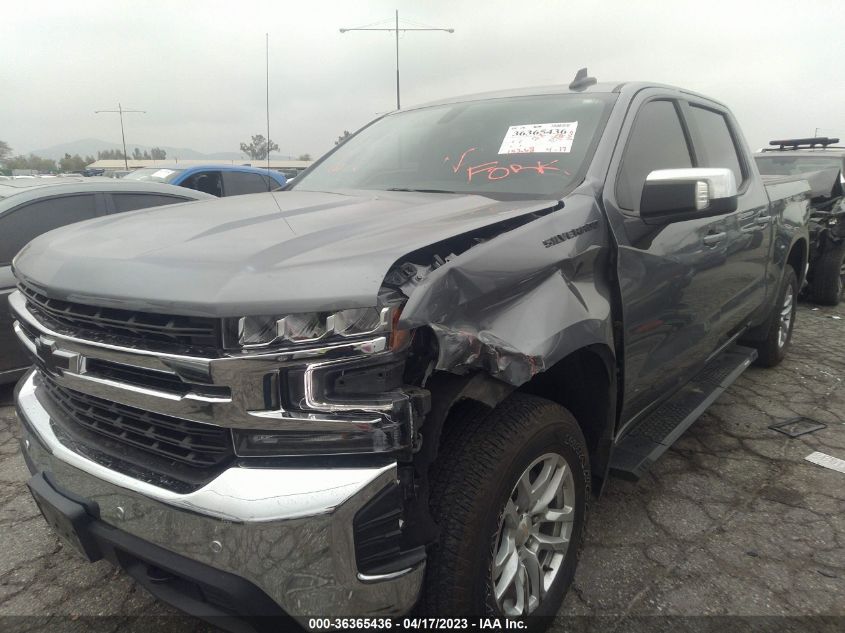 2022 CHEVROLET SILVERADO 1500 LTD LT 1GCUYDED8NZ158876
