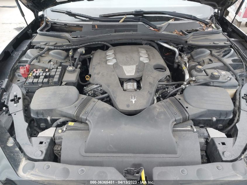 2014 MASERATI GHIBLI - ZAM57XSA8E1091497