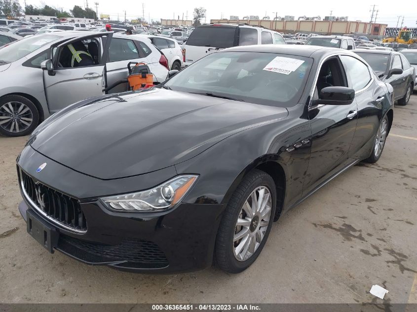 2014 MASERATI GHIBLI - ZAM57XSA8E1091497
