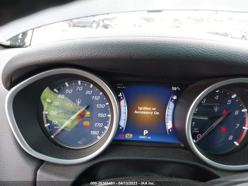 2014 MASERATI GHIBLI - ZAM57XSA8E1091497