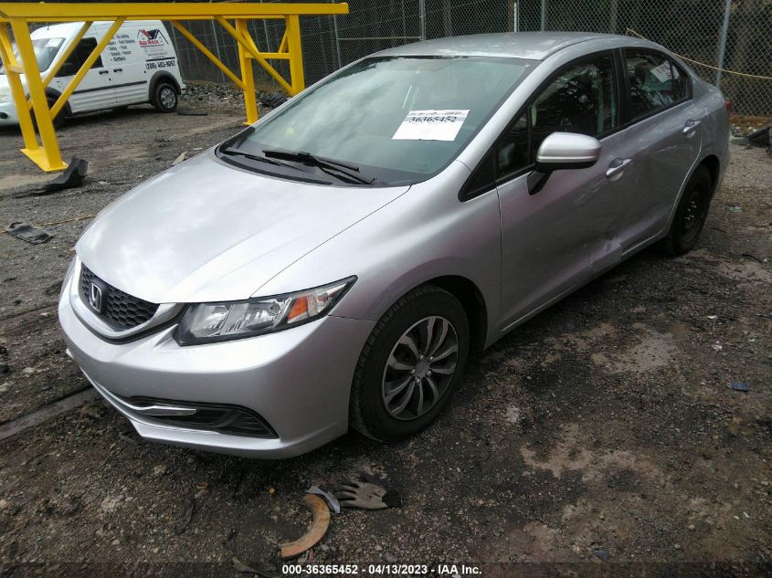 2015 HONDA CIVIC SEDAN LX - 19XFB2F58FE276378