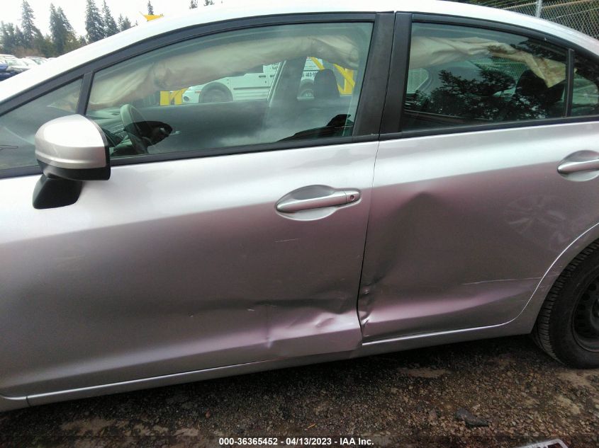 2015 HONDA CIVIC SEDAN LX - 19XFB2F58FE276378