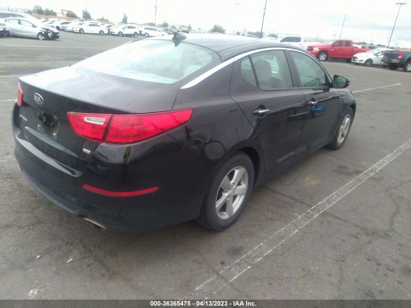 2015 KIA OPTIMA LX - 5XXGM4A72FG453999