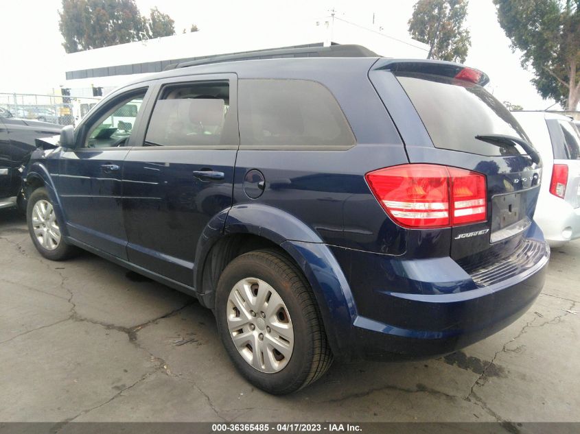 2018 DODGE JOURNEY SE - 3C4PDCAB4JT497546