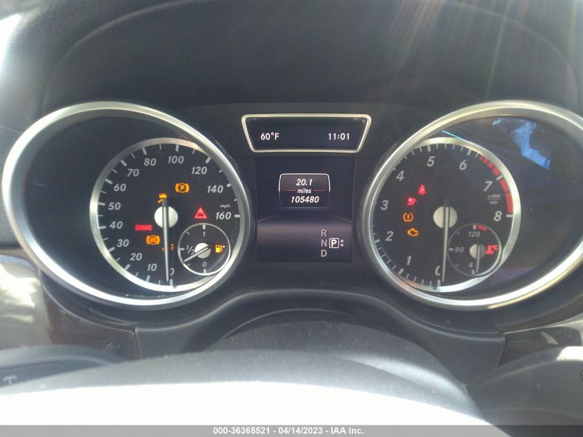 2016 MERCEDES-BENZ GL GL 450 - 4JGDF6EE8GA629691