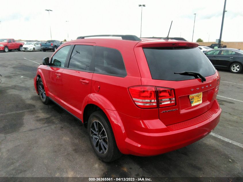2018 DODGE JOURNEY SE - 3C4PDCAB3JT447639