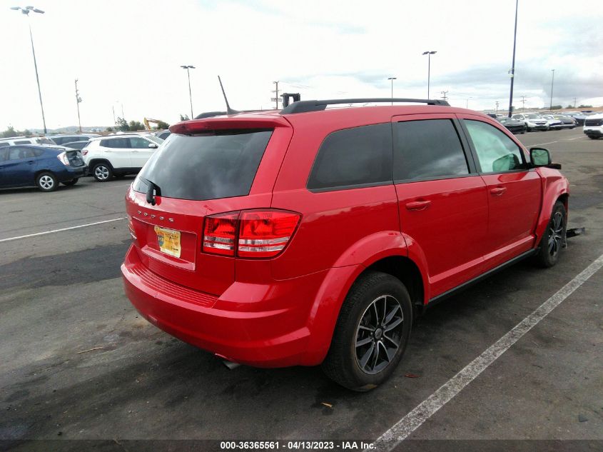 2018 DODGE JOURNEY SE - 3C4PDCAB3JT447639
