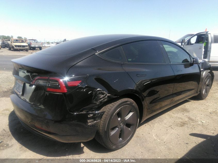 2022 TESLA MODEL 3 - 5YJ3E1EA2NF324484