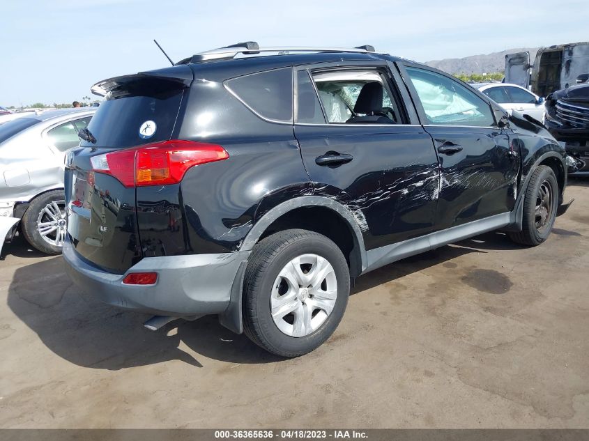 2013 TOYOTA RAV4 LE - 2T3ZFREV9DW033028
