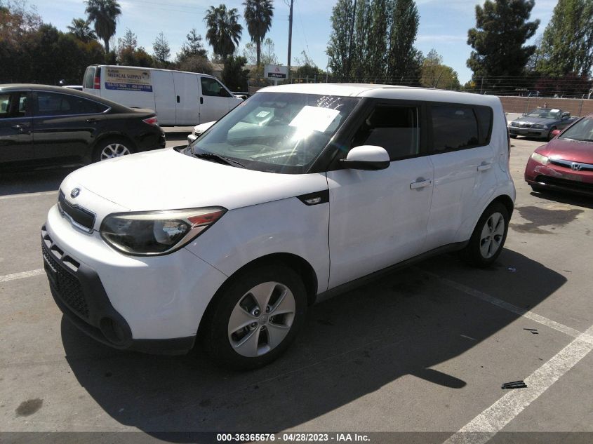 2014 KIA SOUL BASE - KNDJN2A24E7023314