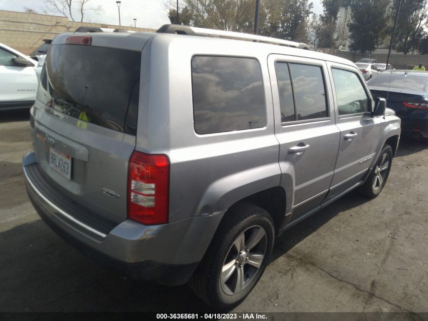 2016 JEEP PATRIOT HIGH ALTITUDE EDITION - 1C4NJRFB1GD692644
