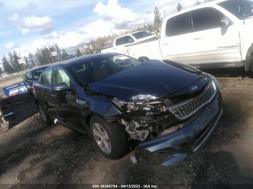 2014 KIA OPTIMA HYBRID LX - KNAGM4AD7E5065933