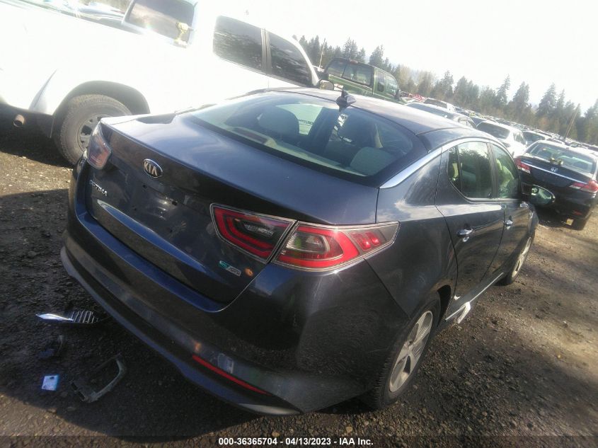 2014 KIA OPTIMA HYBRID LX - KNAGM4AD7E5065933