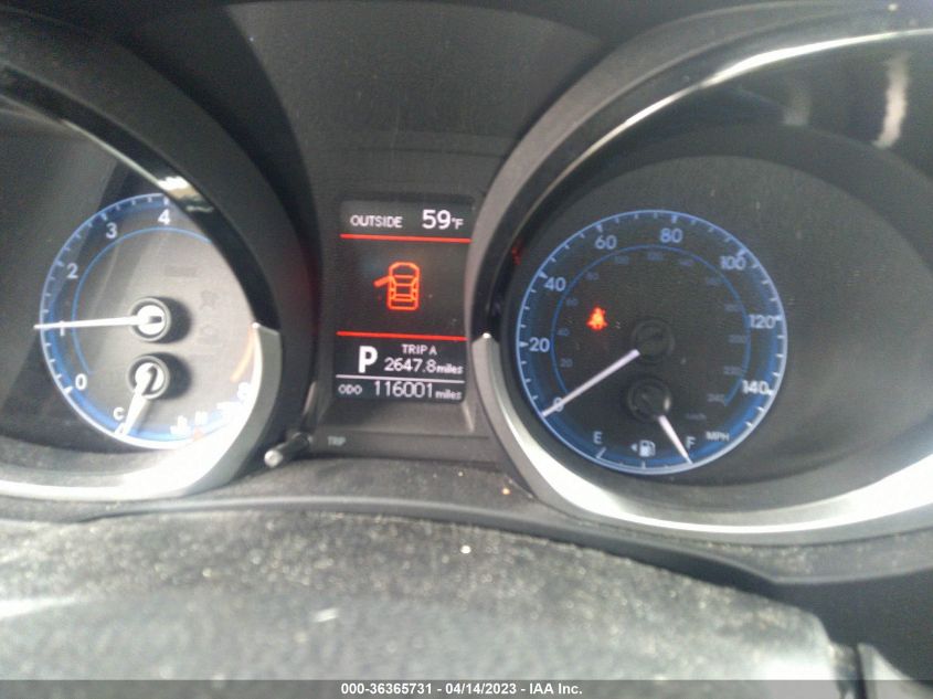 2015 TOYOTA COROLLA S - 5YFBURHE7FP343730