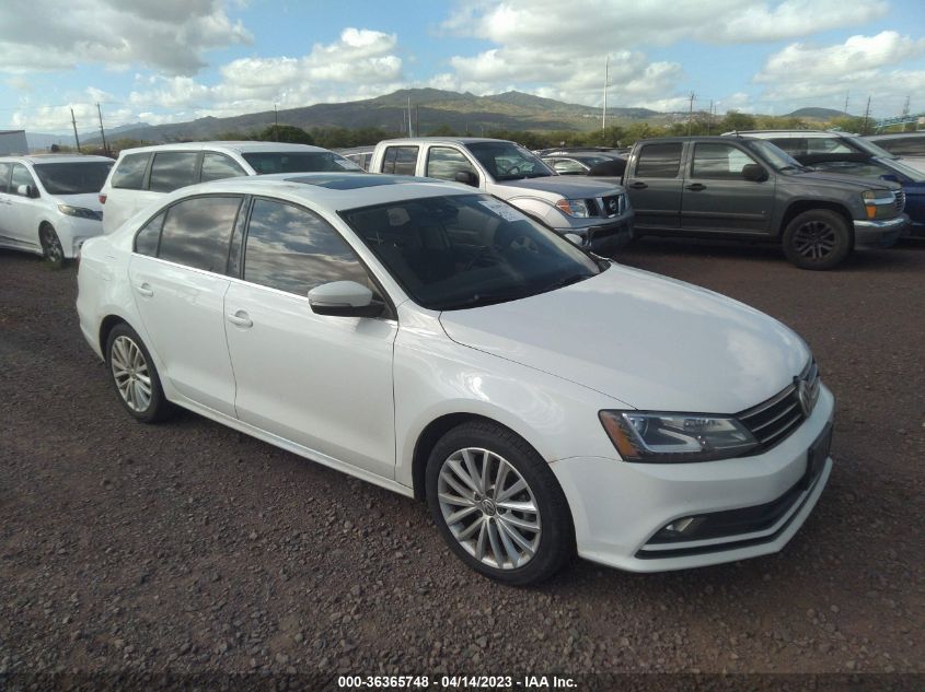 2016 VOLKSWAGEN JETTA SEDAN 1.8T SEL - 3VWL07AJ2GM409683