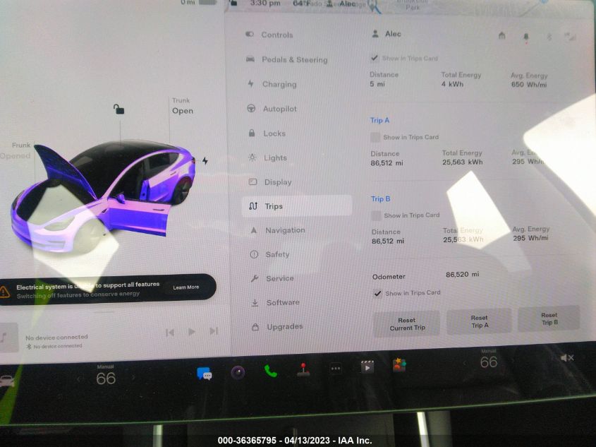 2018 TESLA MODEL 3 LONG RANGE - 5YJ3E1EB9JF181326