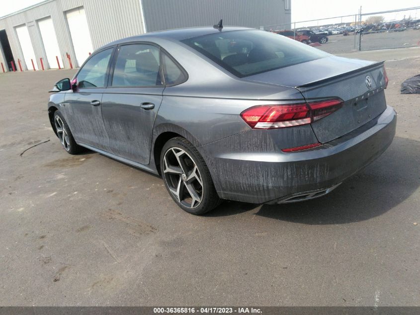 2021 VOLKSWAGEN PASSAT 2.0T R-LINE - 1VWMA7A37MC006024