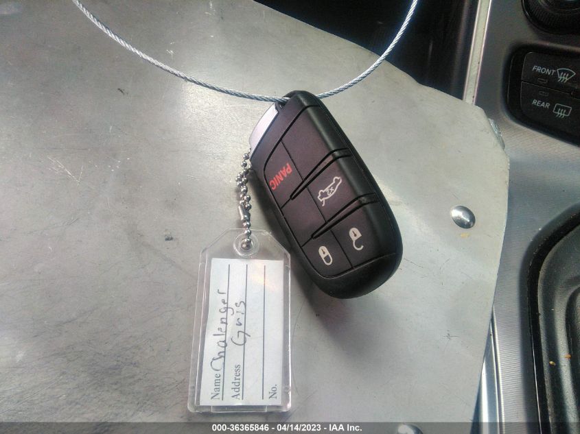 2019 DODGE CHALLENGER SXT - 2C3CDZAG8KH680072
