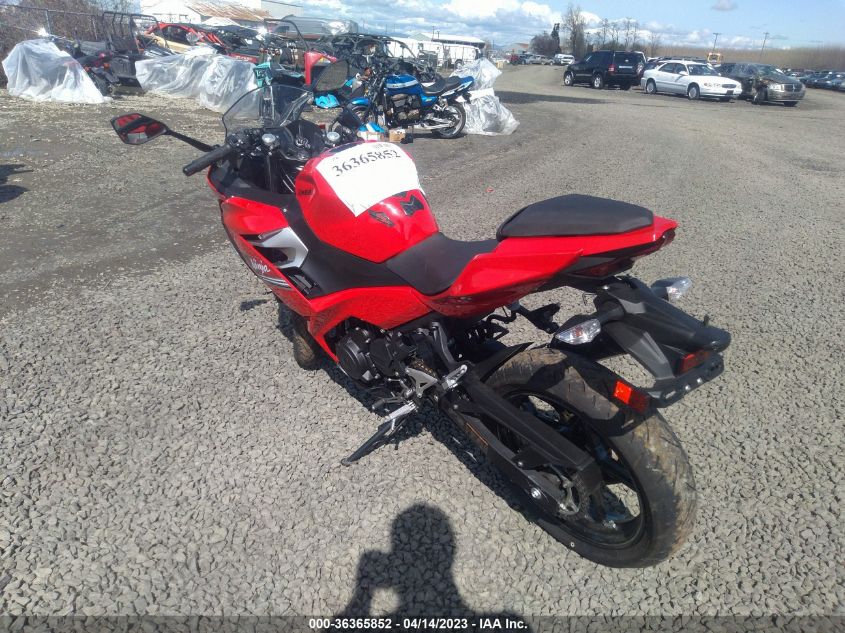 2021 KAWASAKI EX400 JKAEXKG19MDAA3580