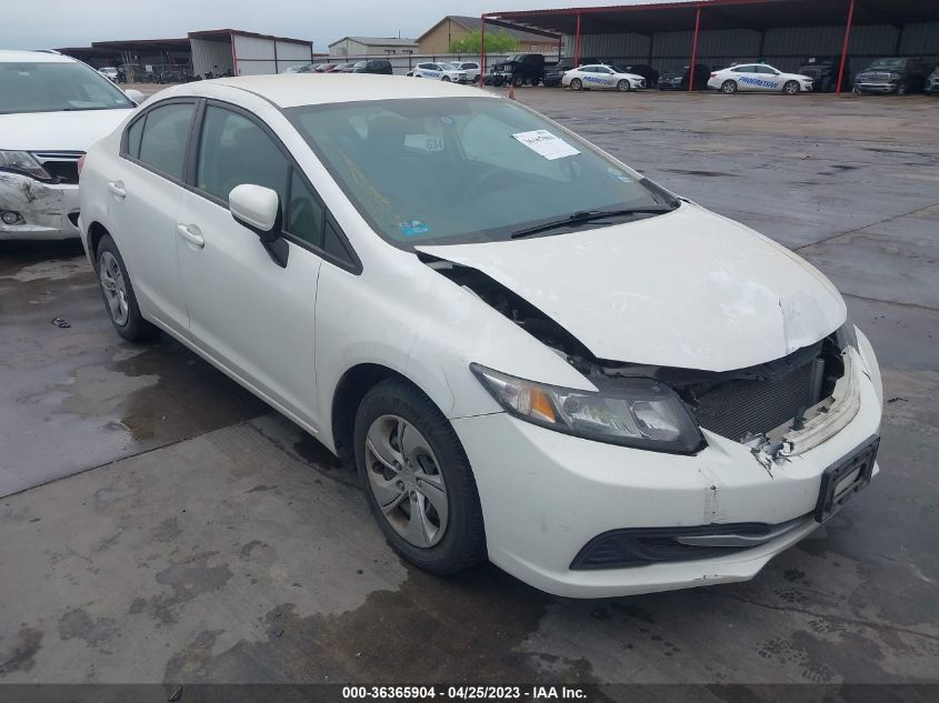 2015 HONDA CIVIC SEDAN LX - 19XFB2F58FE049076