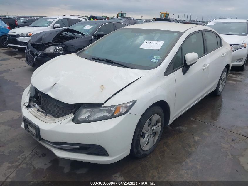 2015 HONDA CIVIC SEDAN LX - 19XFB2F58FE049076