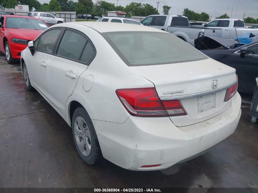 2015 HONDA CIVIC SEDAN LX - 19XFB2F58FE049076